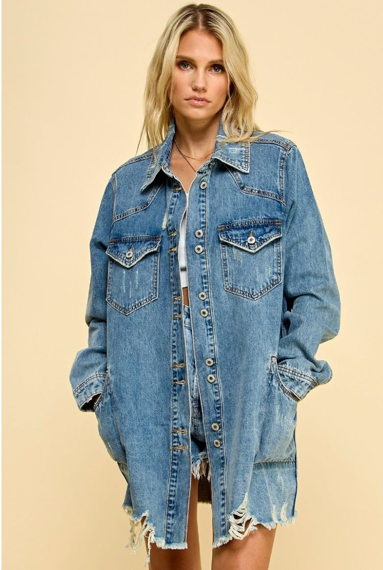 Medium Washed Denim Jacket